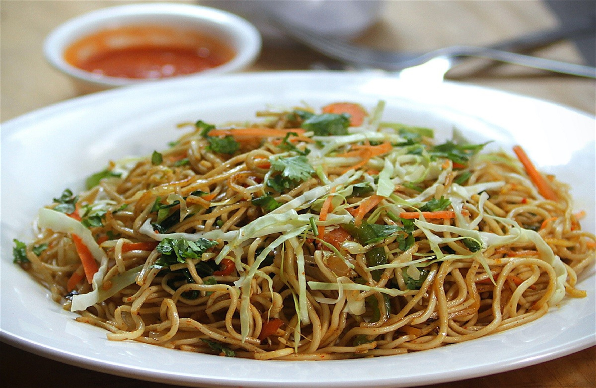 Vegetable Chow Mein at Tipsy Dumpling, Chinese Restaurant in Greenbrae