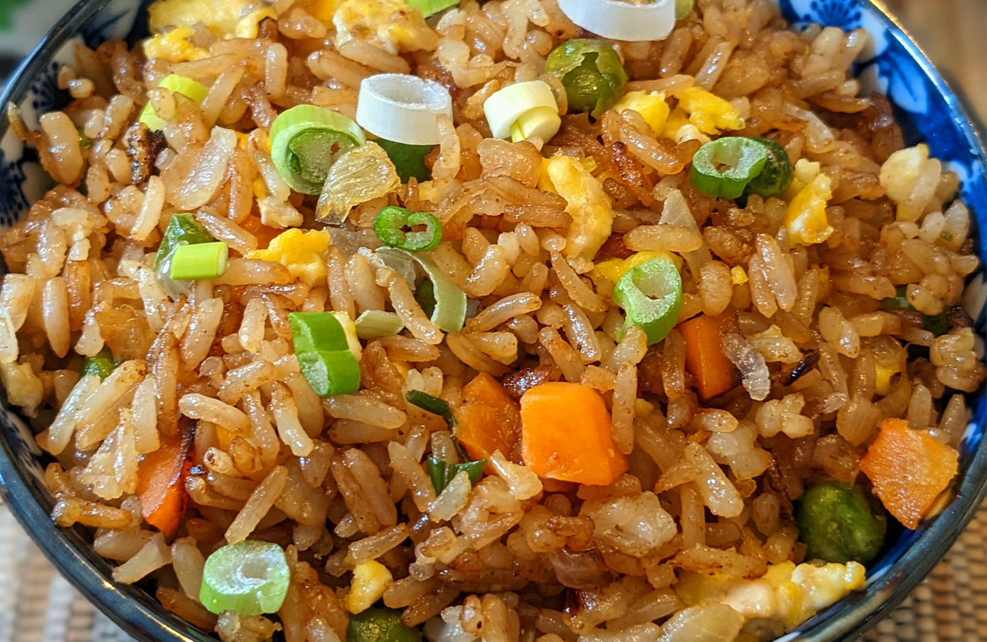 Vegetable Fried Rice at Tipsy Dumpling, Chinese Restaurant in Greenbrae